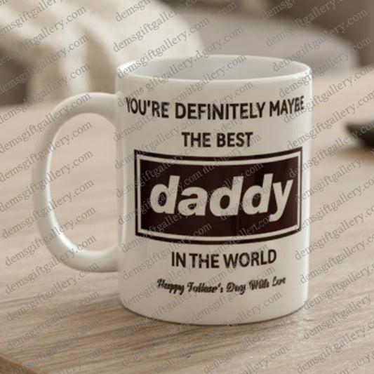 Oasis Themed Daddy Mug