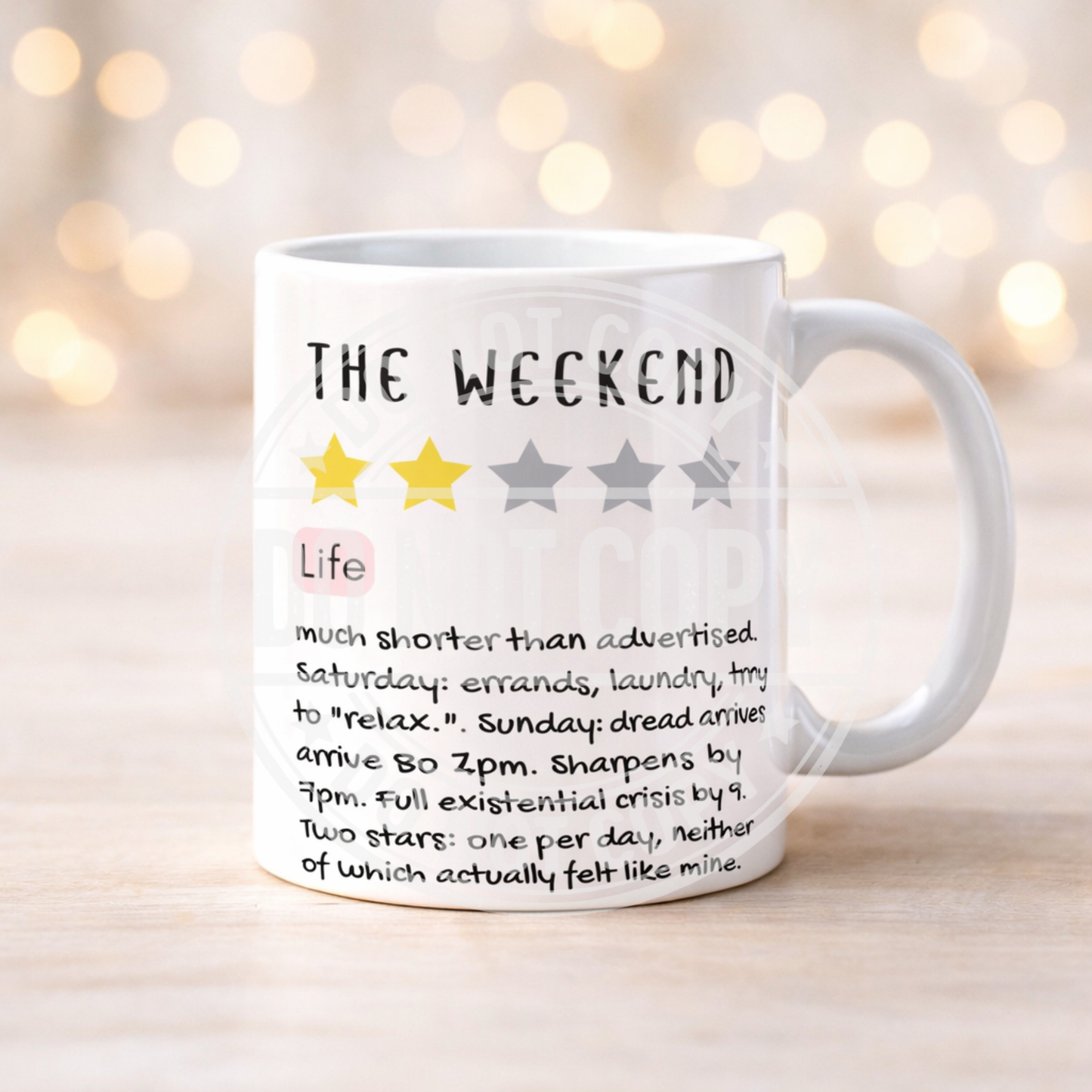 Rating Daily Life Mug